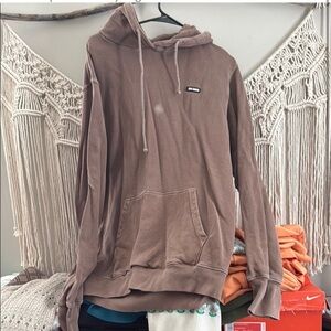 Men's Brown Hoodie Sweater